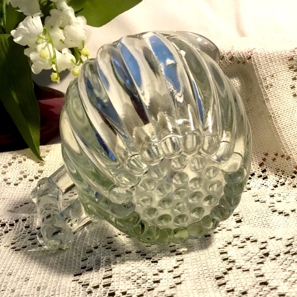 Jeannette Glass: Vintage Clear National Open Creamer - Picture 7 of 7
